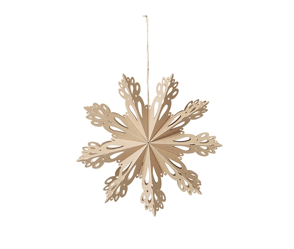 Snowflake Star Ornament M