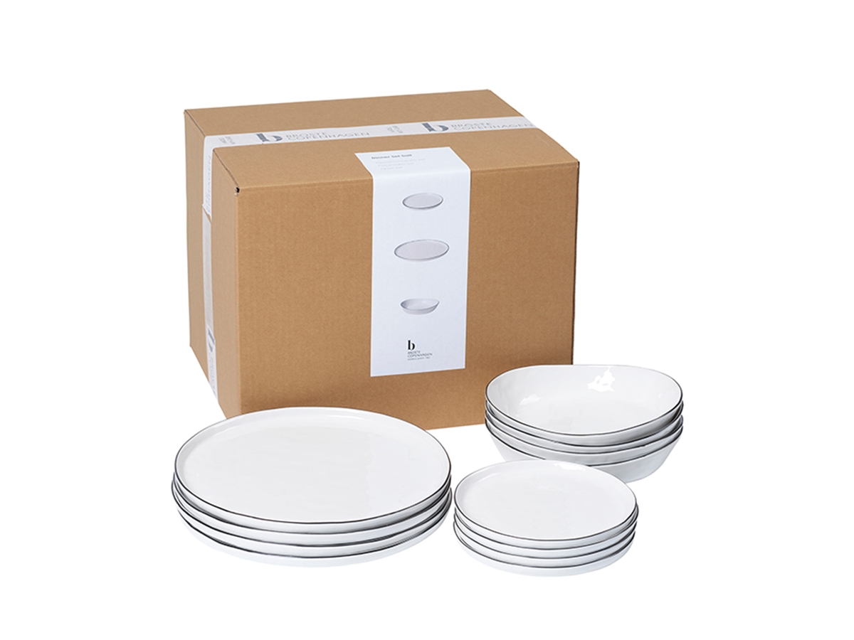 Salt Dinner Set for Four