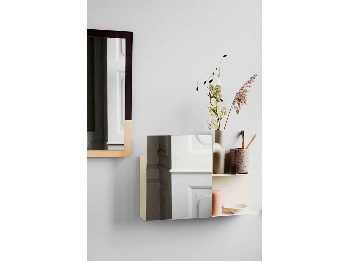 Svante Wall shelf with mirror