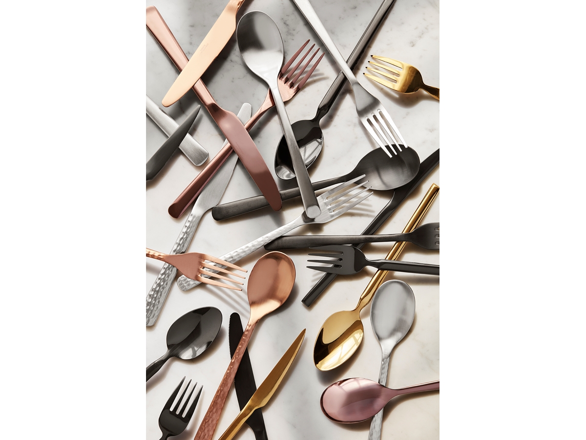 Hune hammered Cutlery