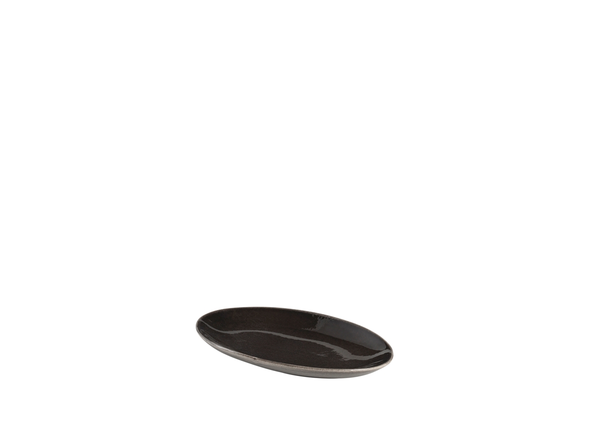 Nordic Coal Plate oval