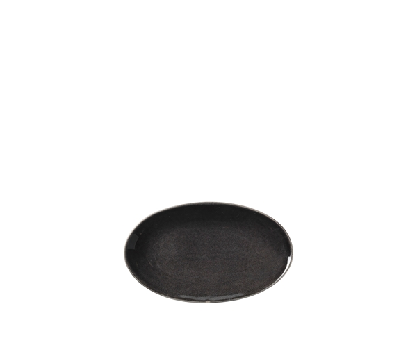 Nordic Coal Plate oval