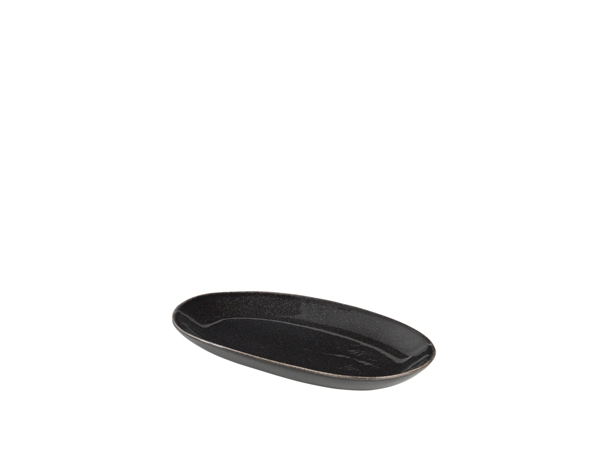 Nordic Coal Plat oval