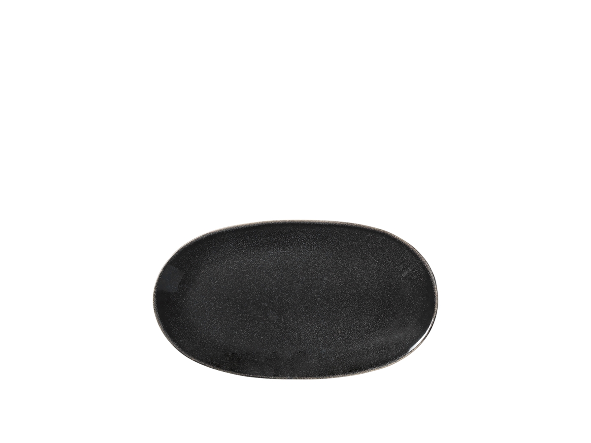 Nordic Coal Plate oval