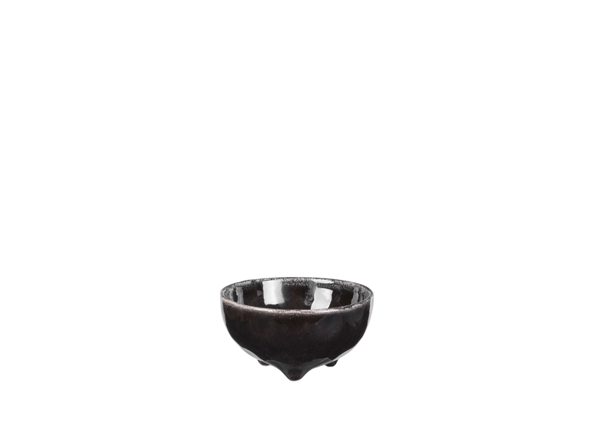 Nordic Coal Bowl with Small Feet