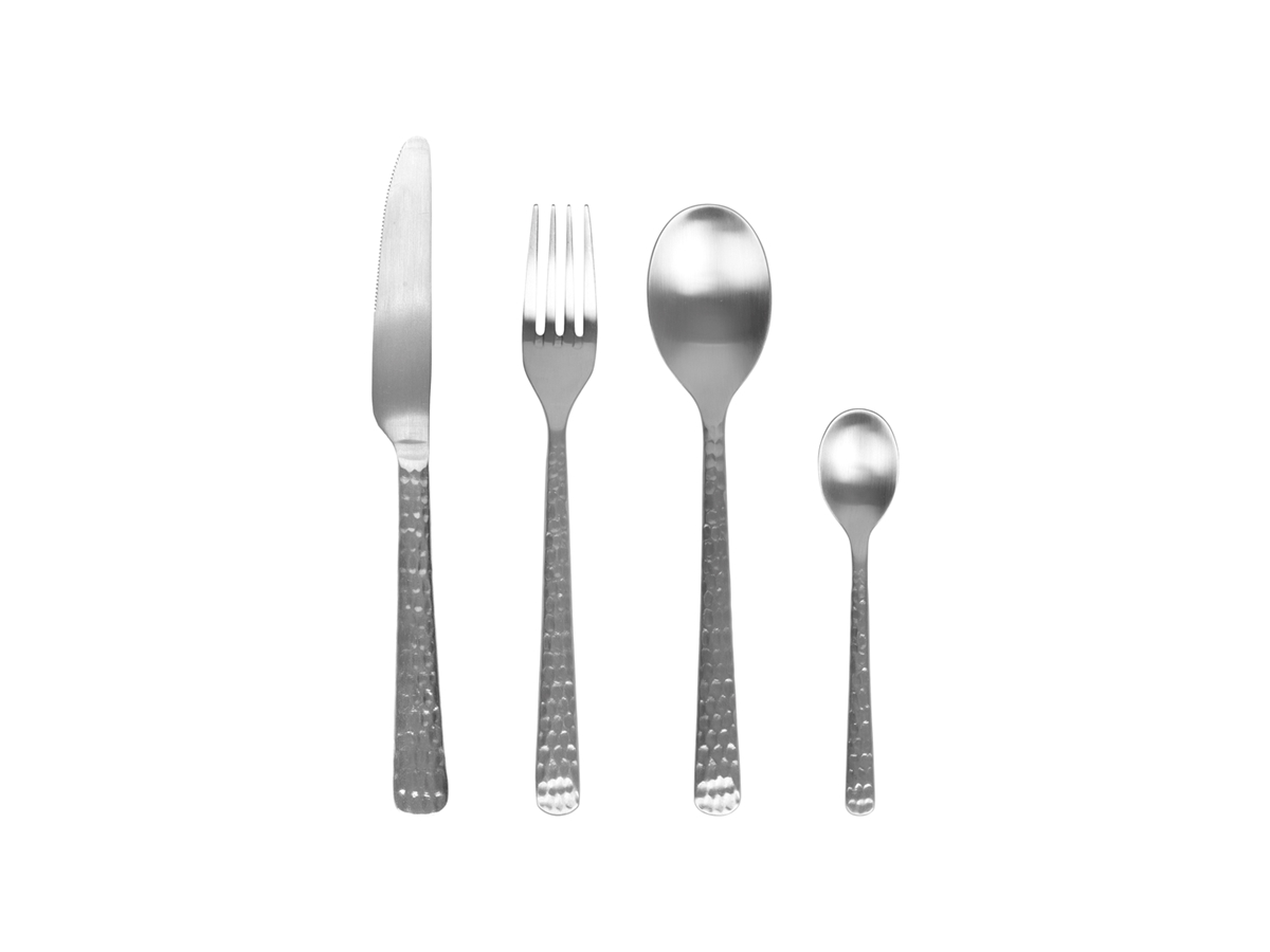 Hune hammered Cutlery