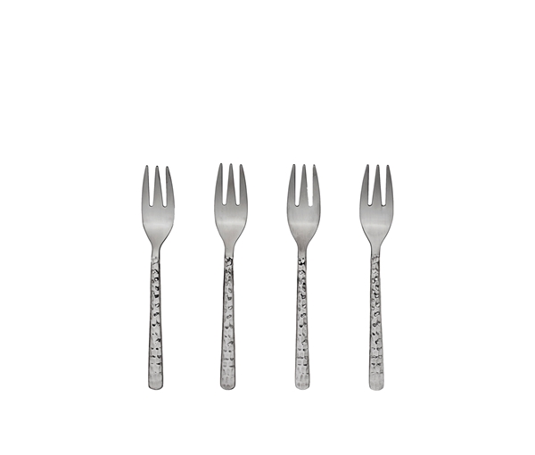 Hune hammered Cake Fork