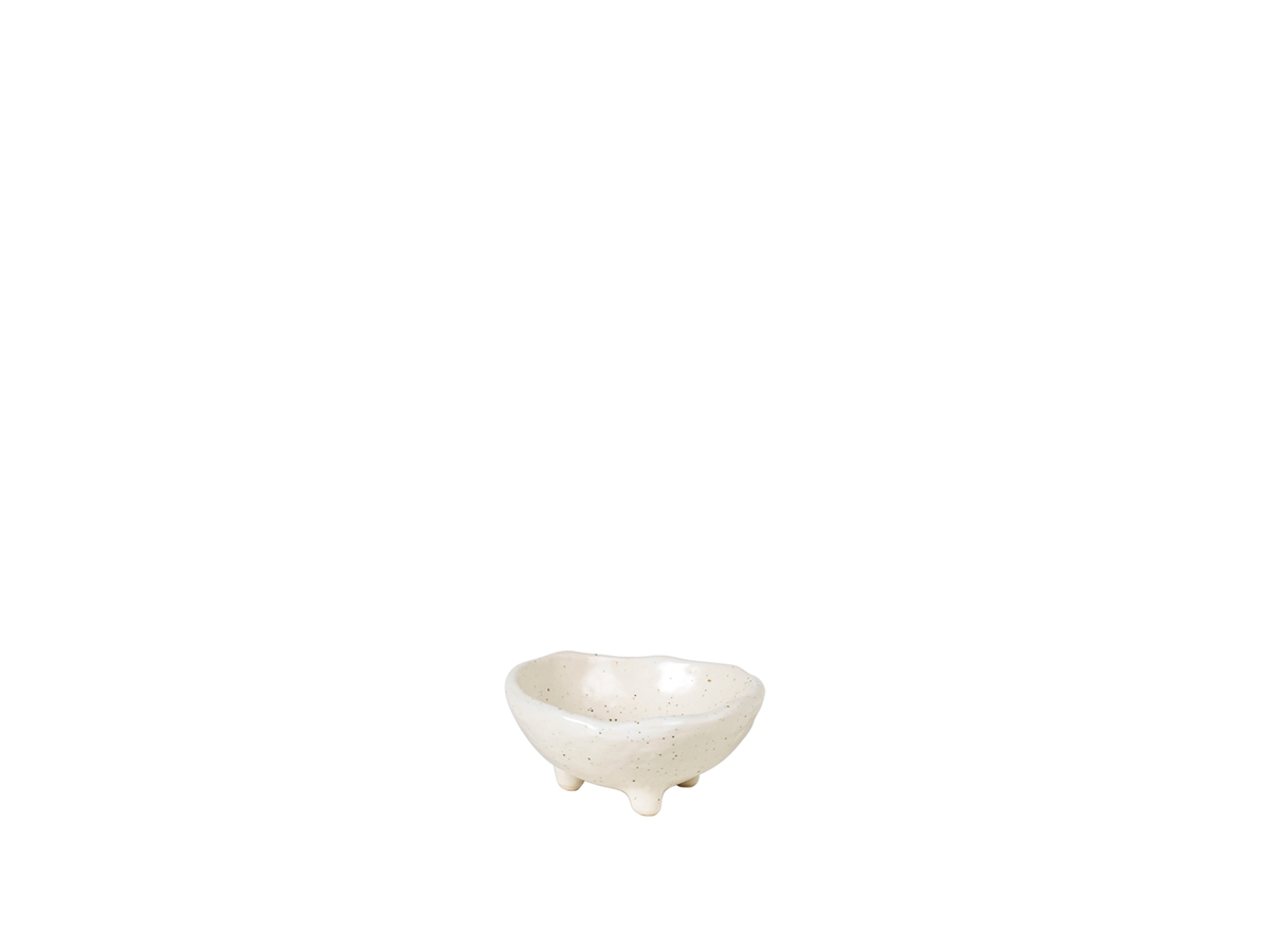 Nordic Vanilla Bowl with Small Feet