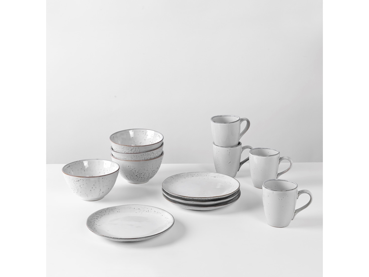 Nordic Sand Breakfast Set for Four