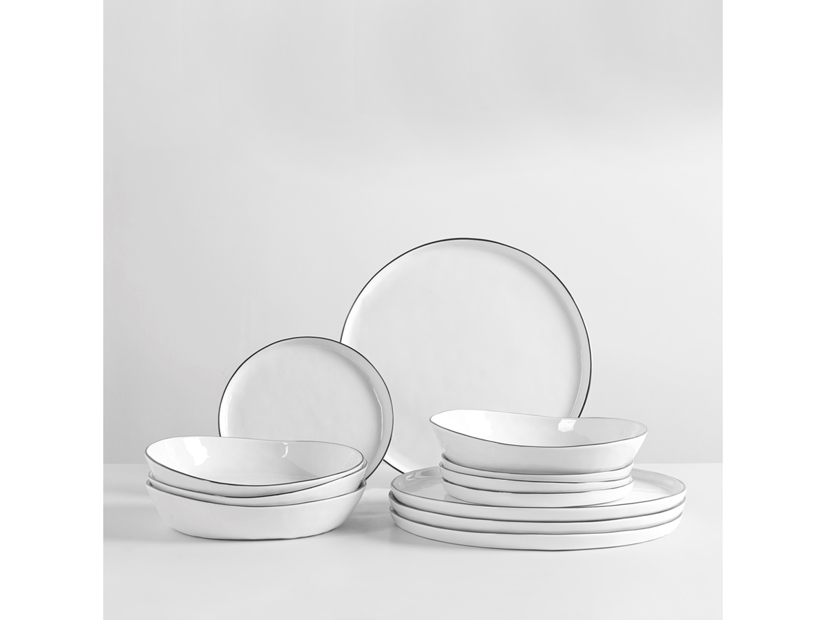 Salt Dinner Set for Four