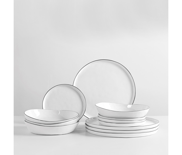 Salt Dinner Set for Four