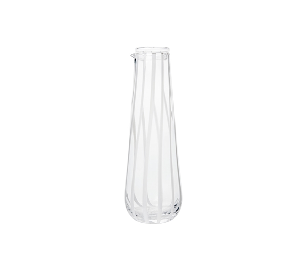 Stripe Carafe avec couvercle