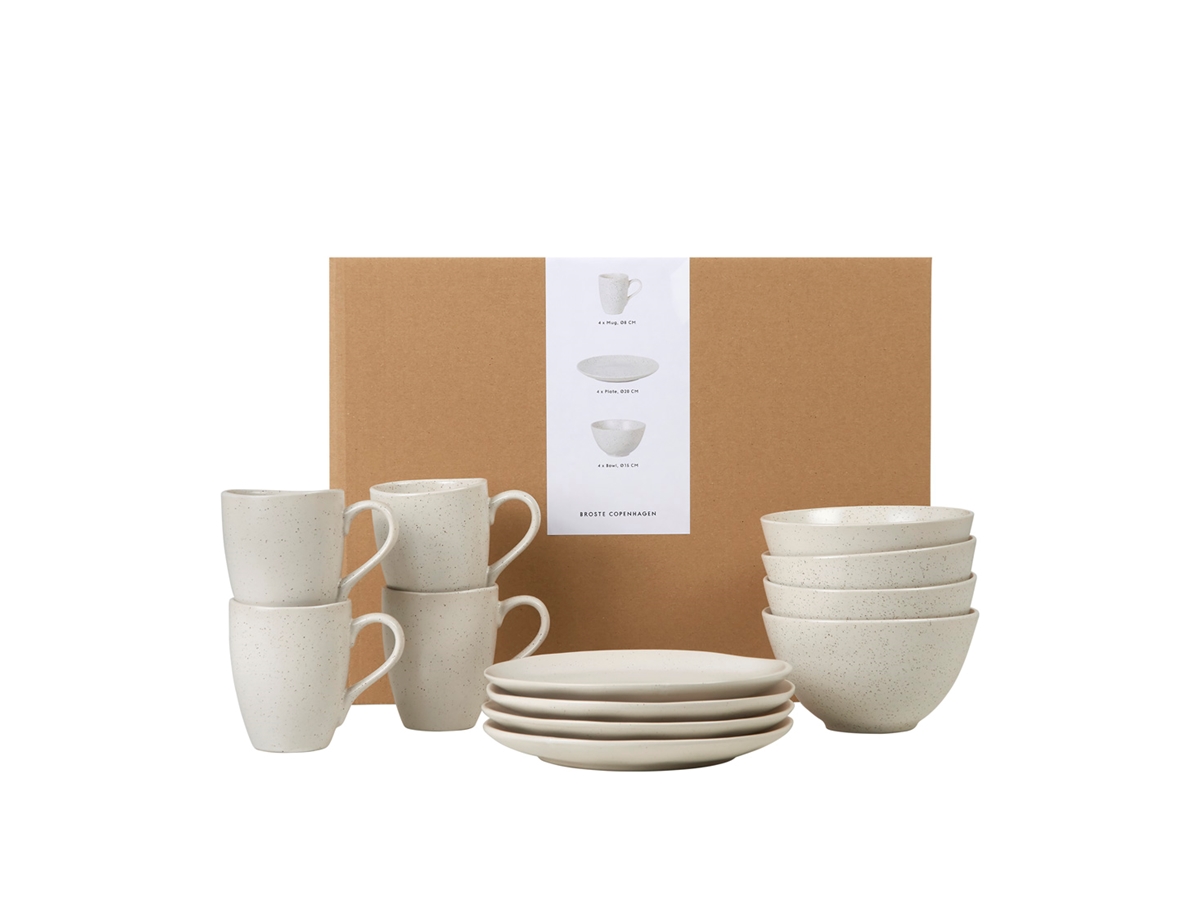 Nordic Vanilla Breakfast Set for Four