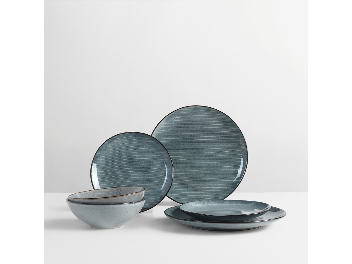 Nordic Sea Dinner Set for Two