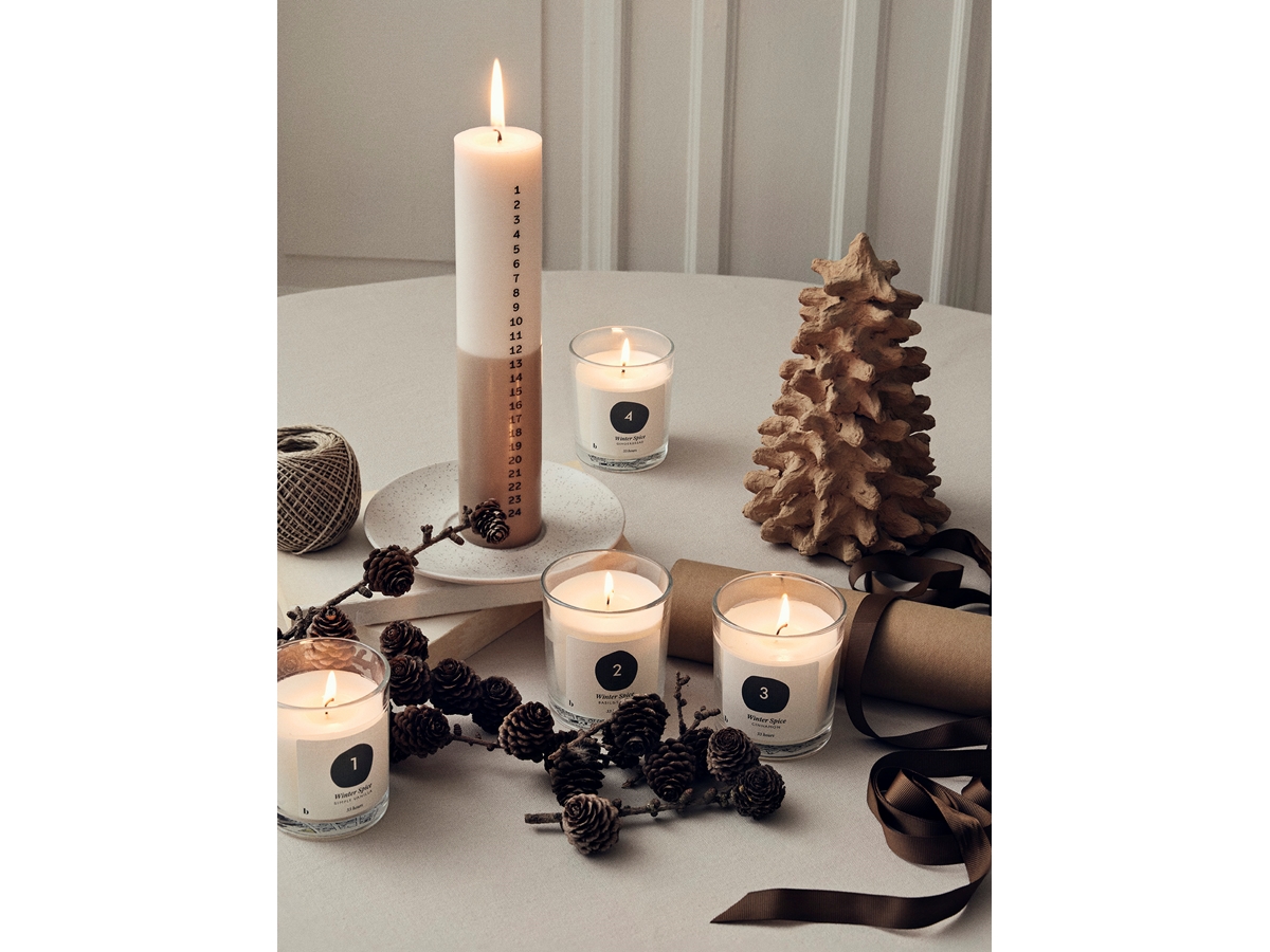 Duo Calendar Candle