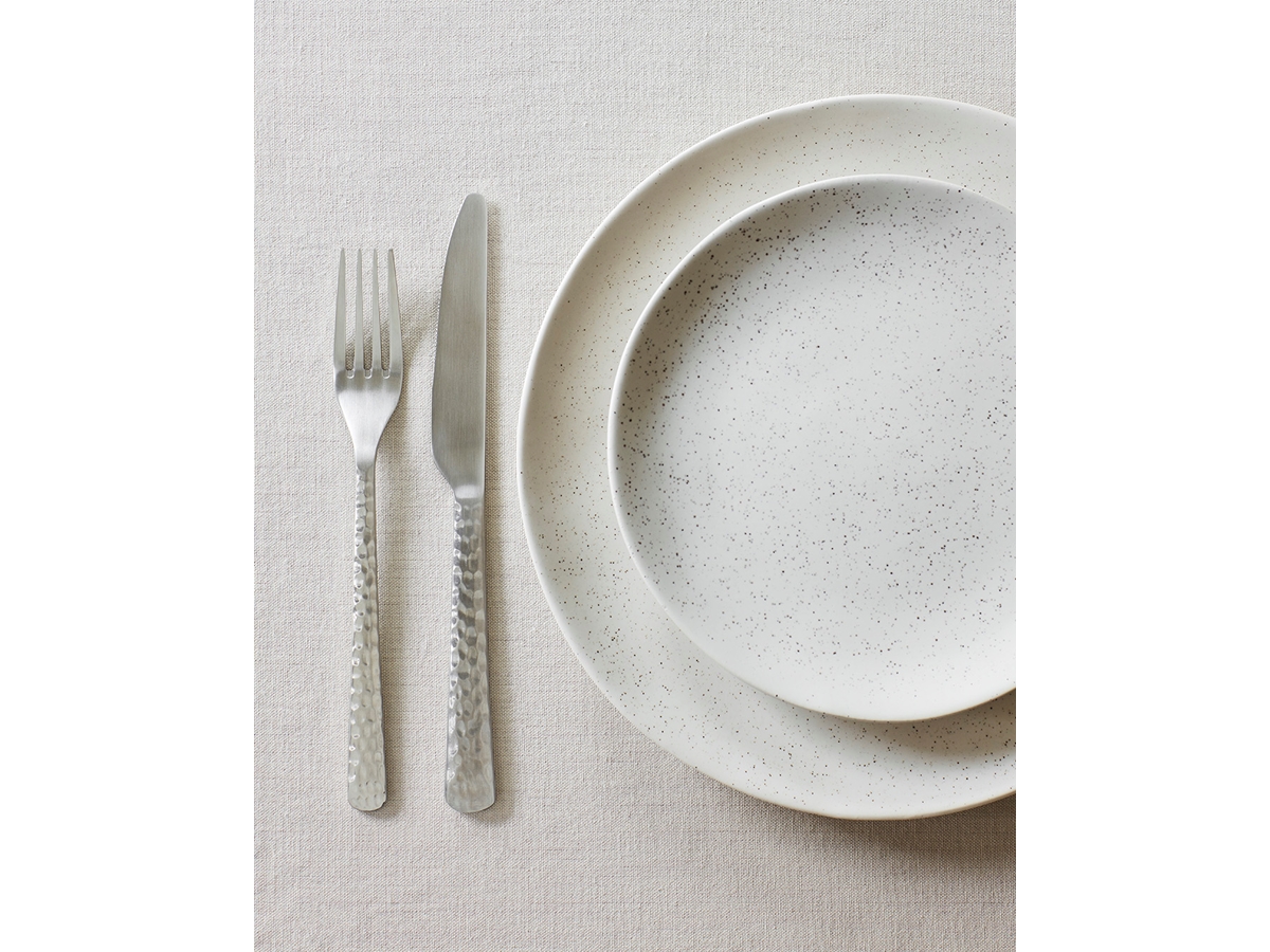 Hune hammered Cutlery