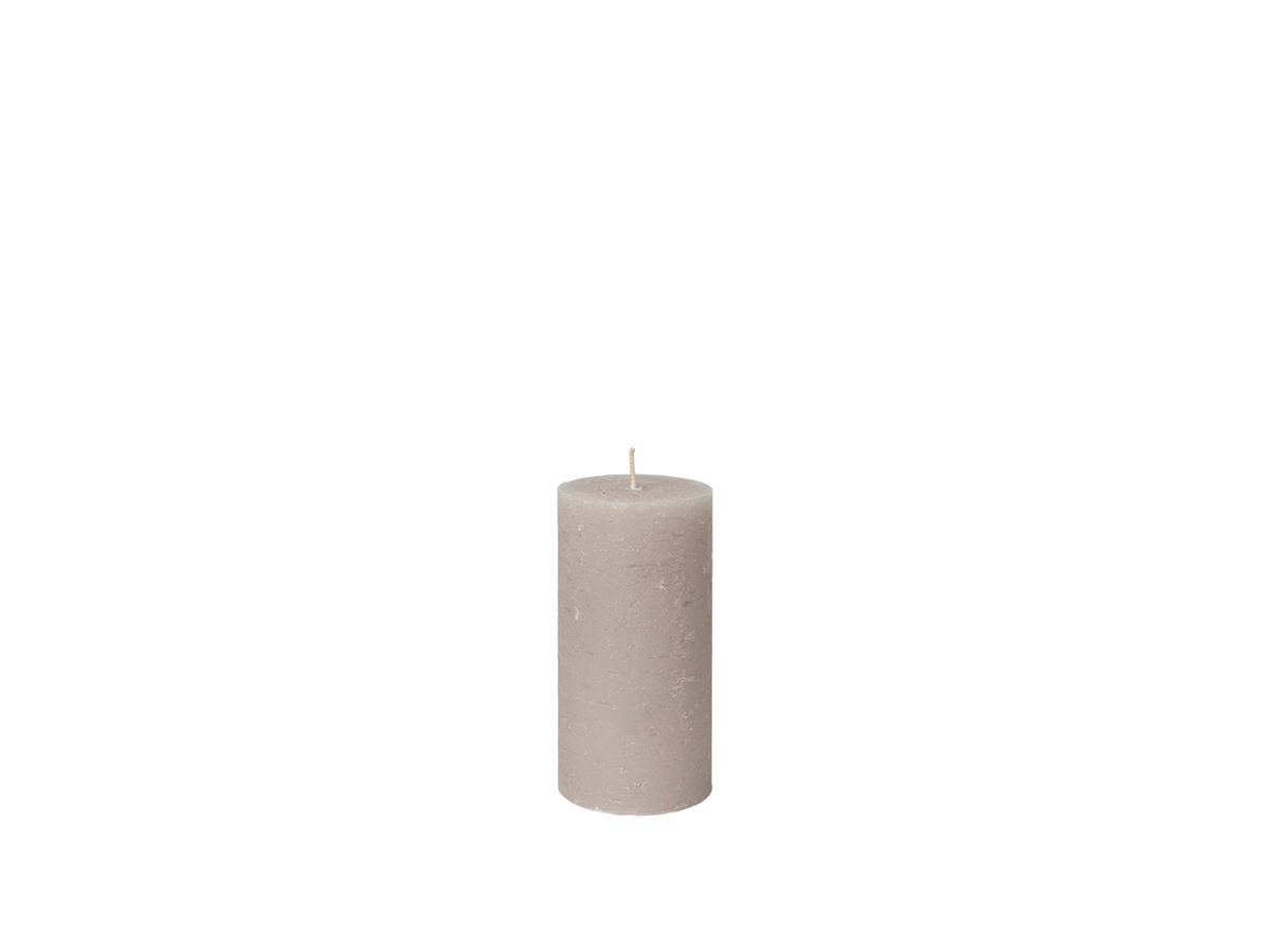 Rustic Pillar candle