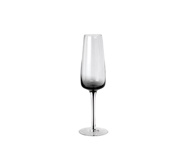 Smoke Champagne glass