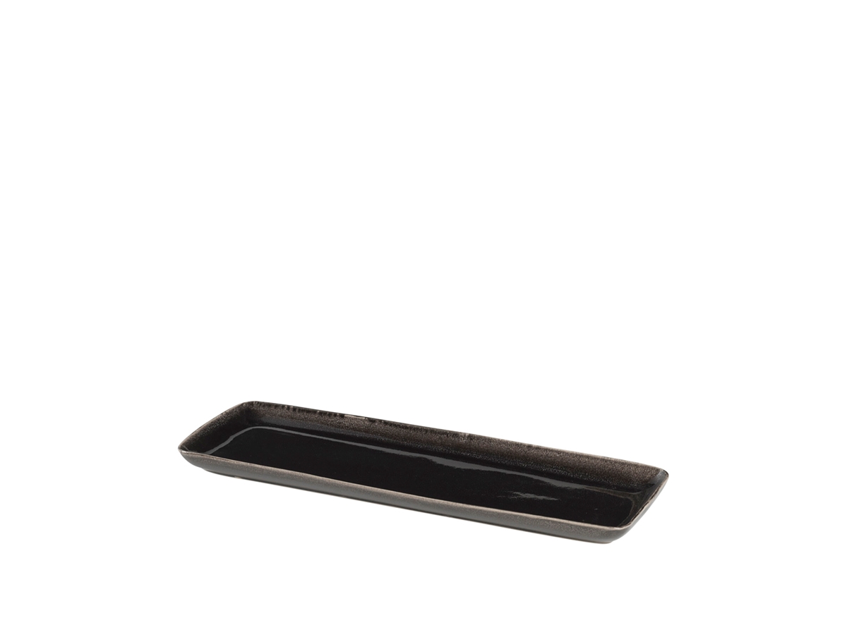 Nordic Coal Square Plate