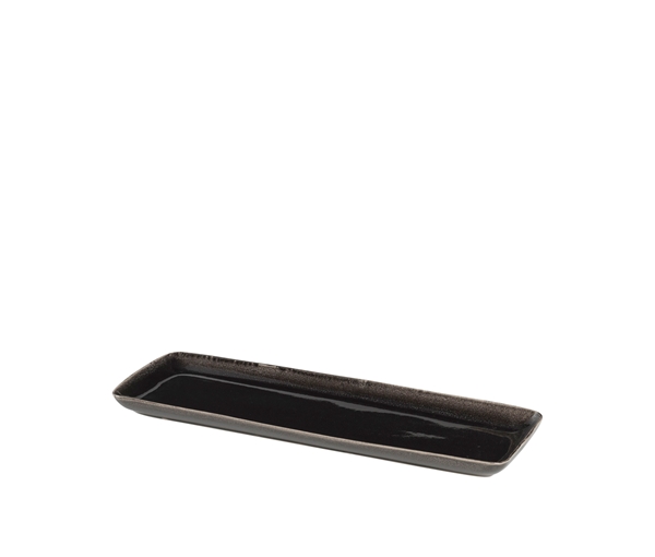 Nordic Coal Square Plate