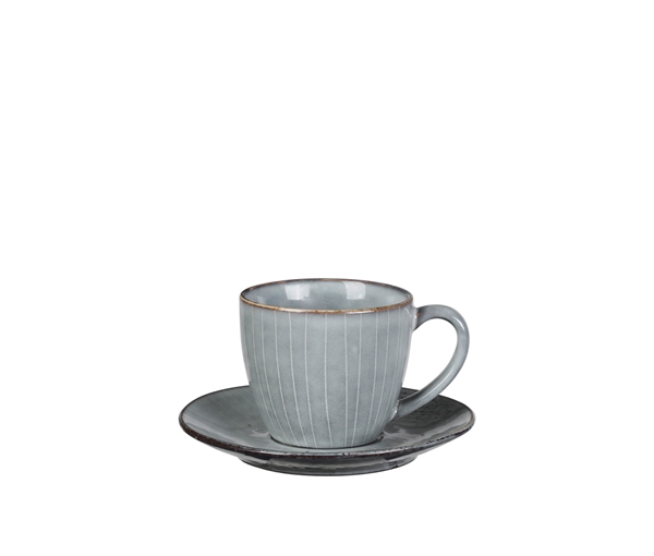 Nordic Sea Tasse mit Untertasse