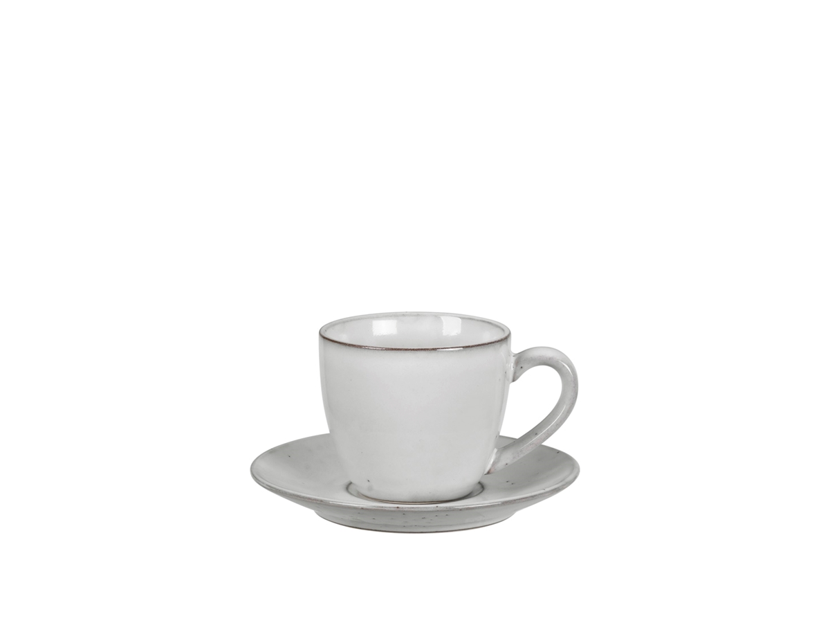 Nordic Sand Cup with saucer