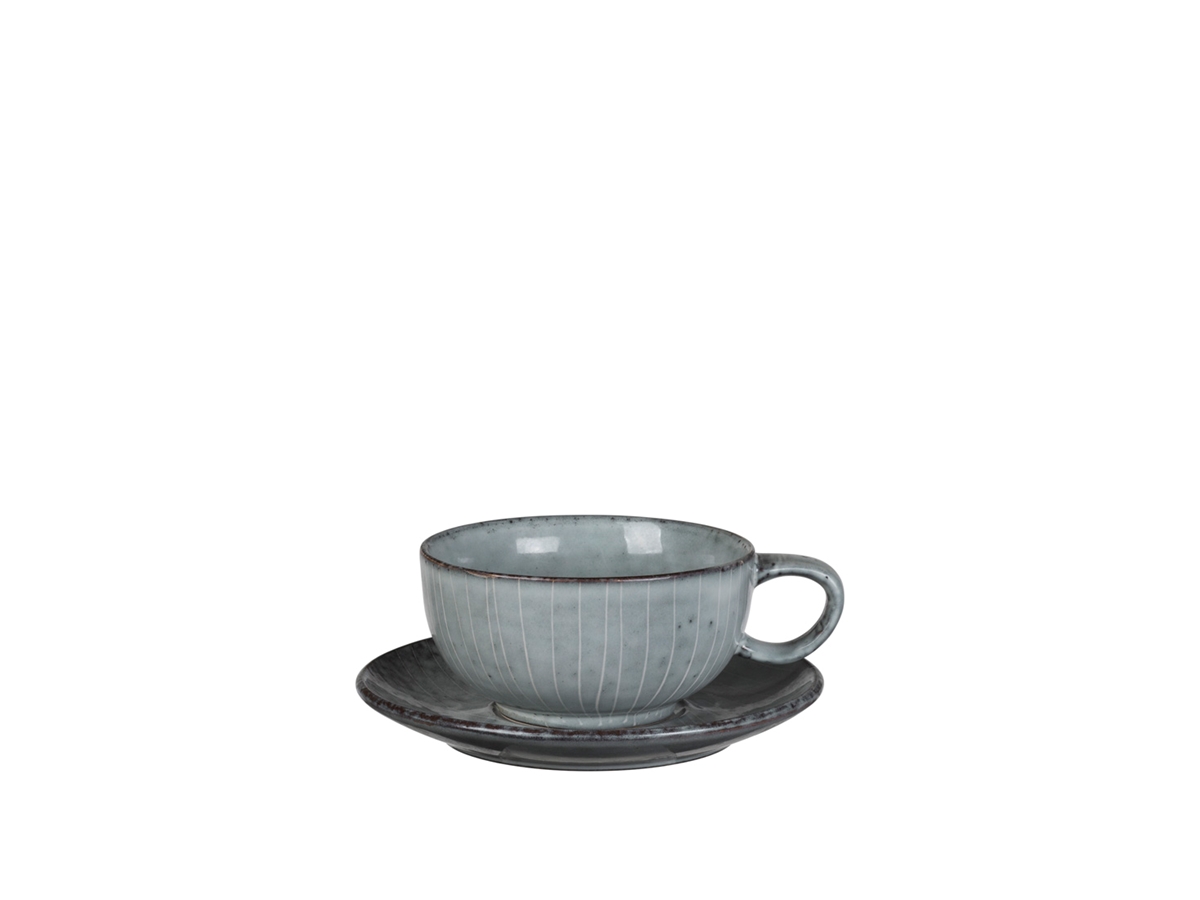 Nordic Sea Tasse mit Untertasse