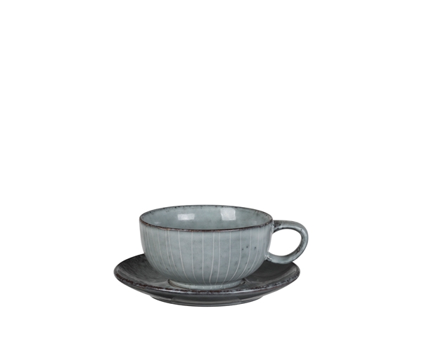 Nordic Sea Tasse mit Untertasse