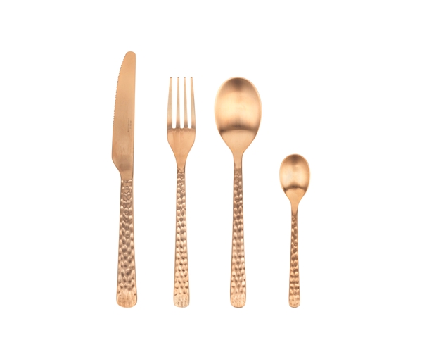 Hune hammered Cutlery