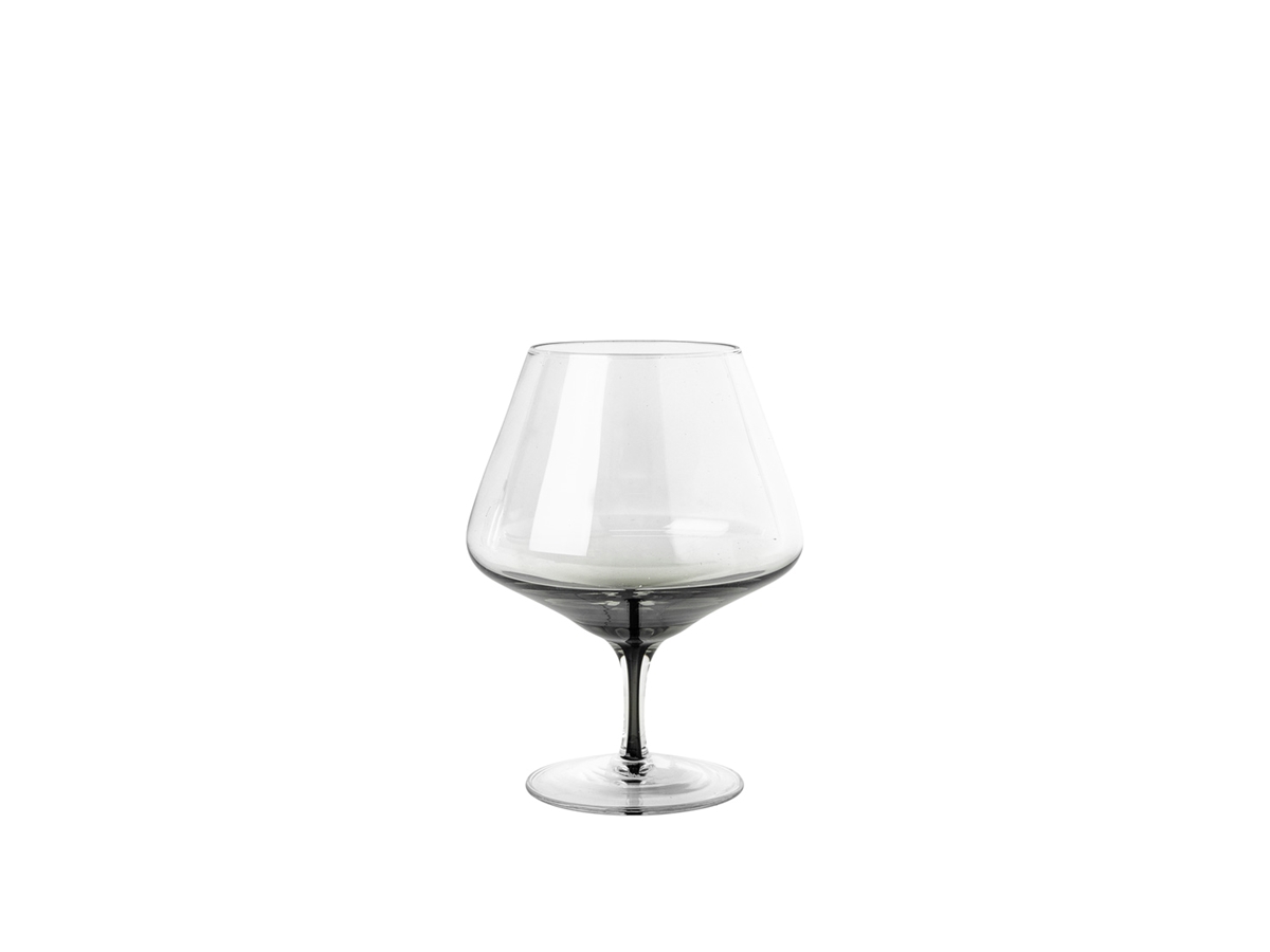 Smoke Cognac glass