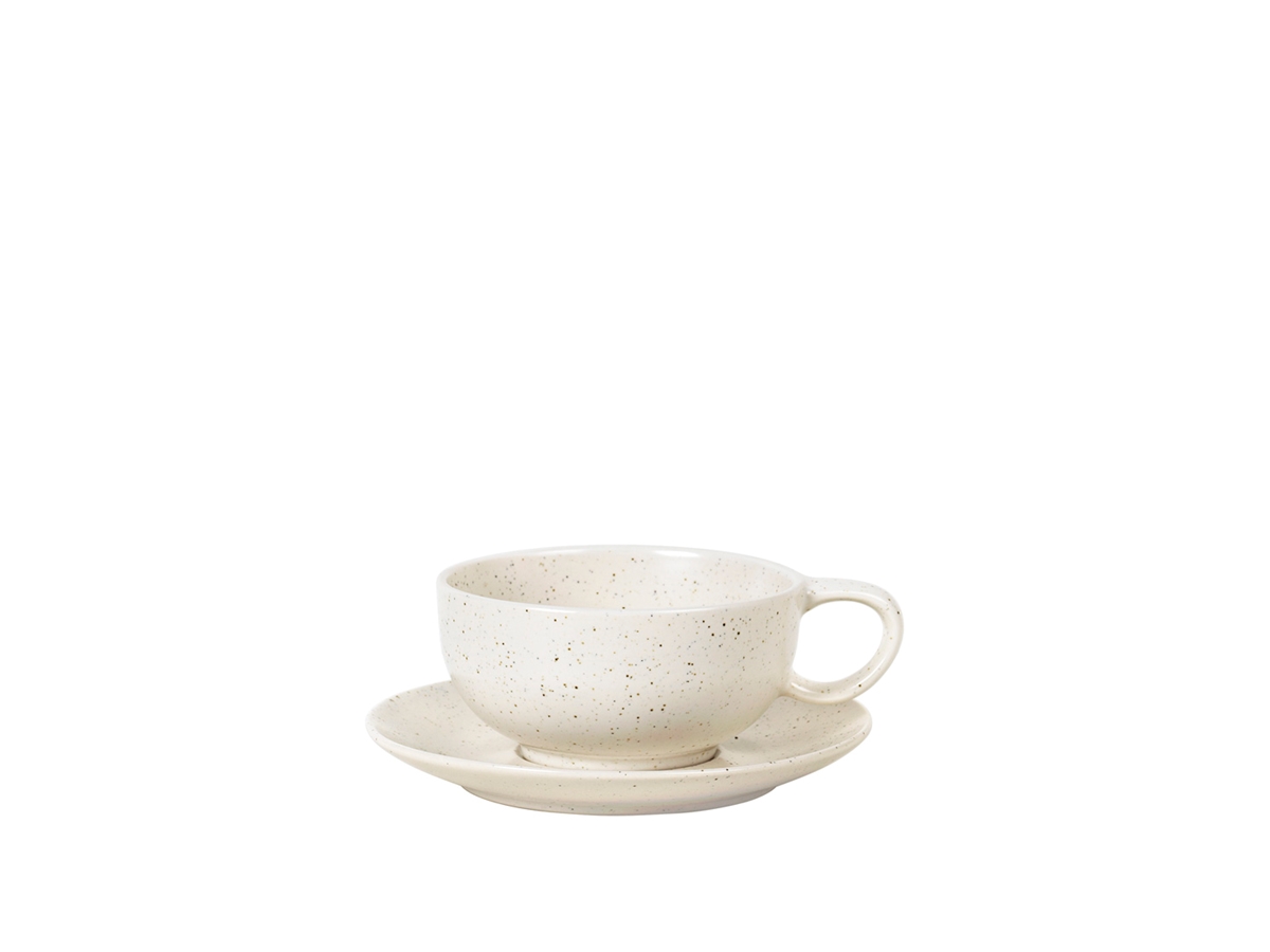 Nordic Vanilla Tasse avec soucoupe