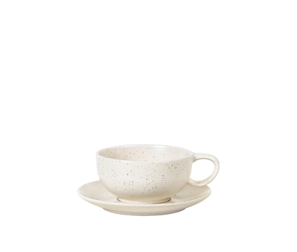 Nordic Vanilla Cup with saucer