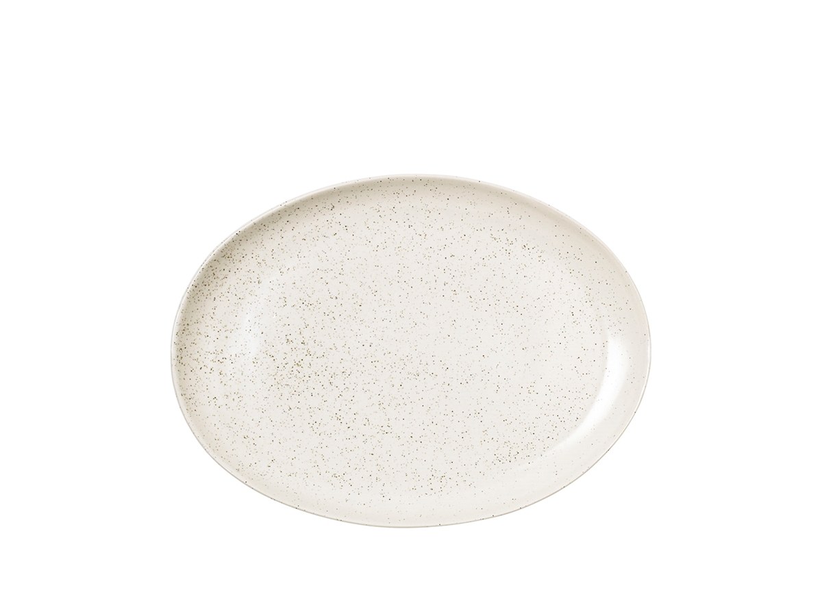 Nordic Vanilla Oval tallerken