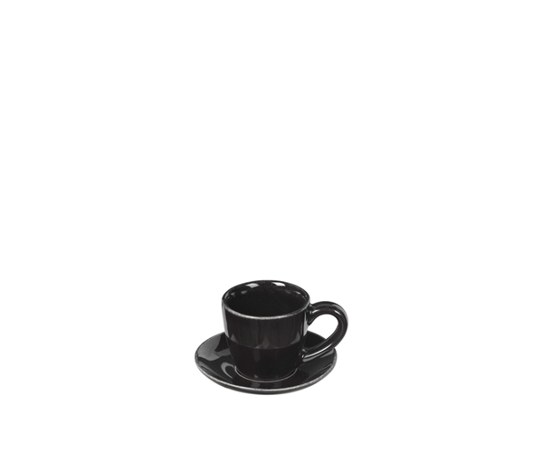 Nordic Coal Espressotasse mit Untertasse