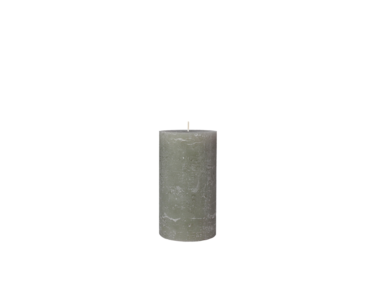 Rustic Pillar candle