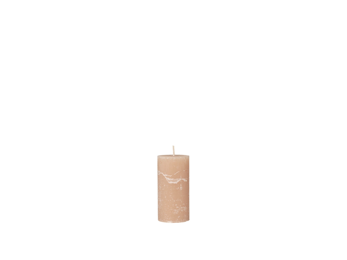 Rustic Pillar Candle