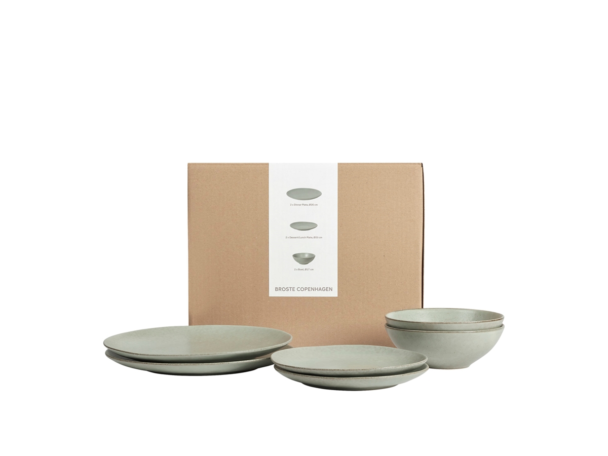 Nordic Marsh Dinner Set for Two