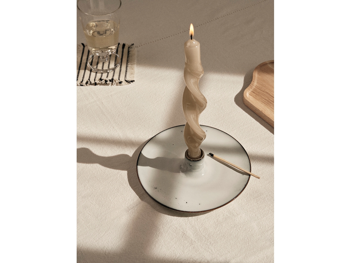 Nordic Sand Candle Holder